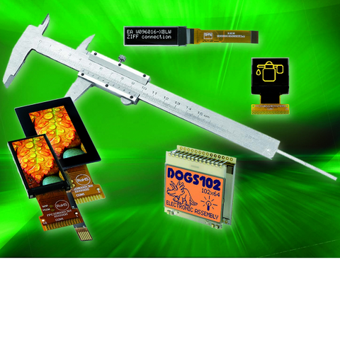 Display Vision Micro OLE Ds and mini TF Ts