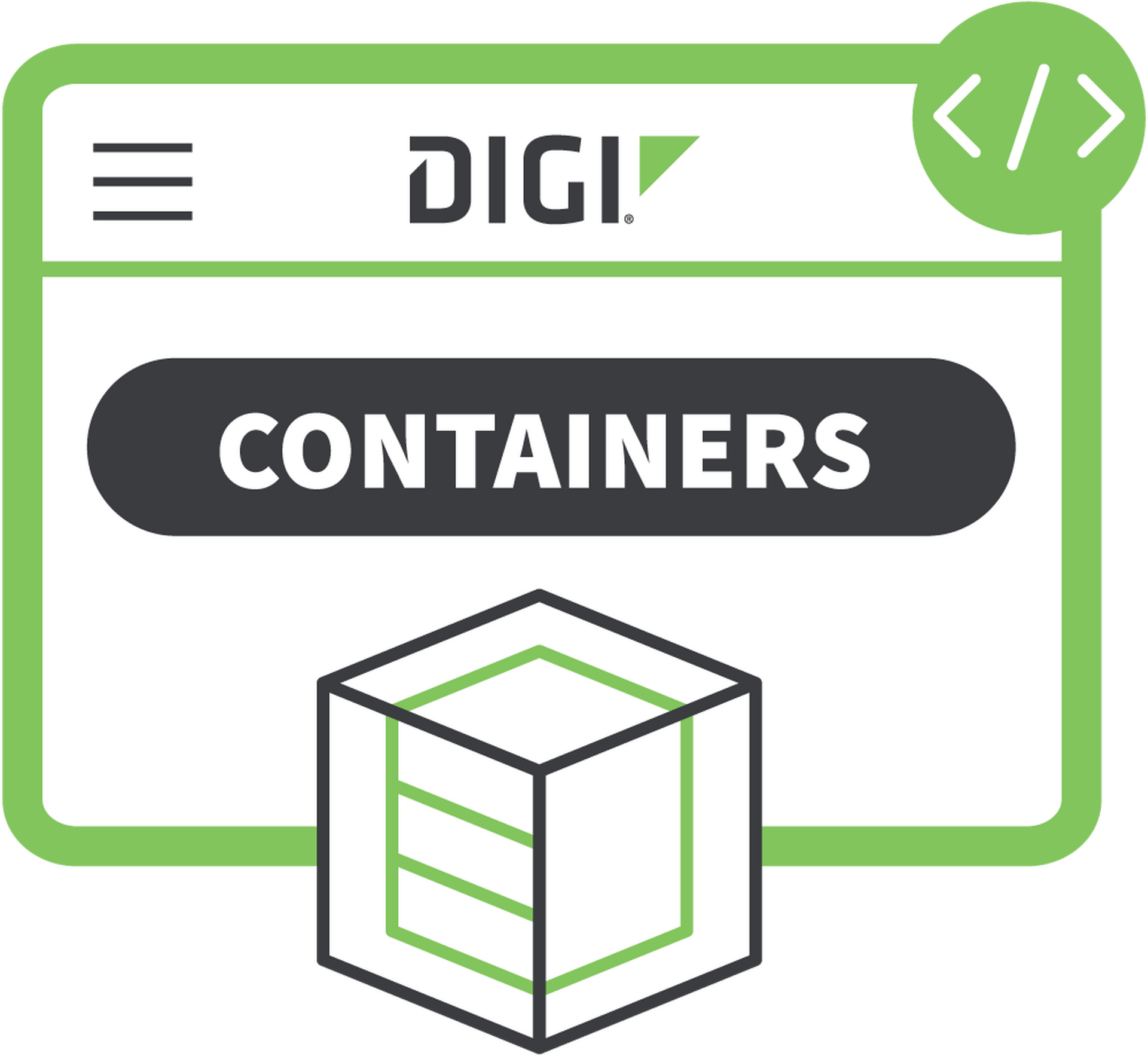 Digi Containers Badge
