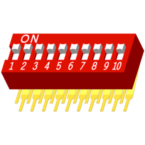 Amtek Dip switch 64 SWT ADXX111
