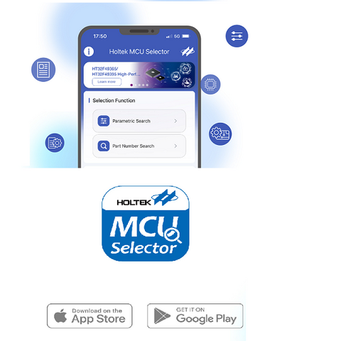 Holtek mcu selector