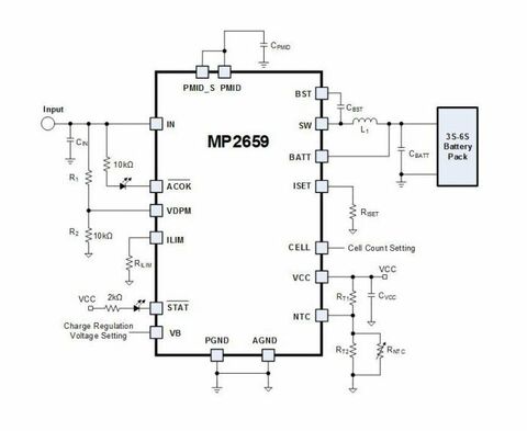 MPS mp2659 tac