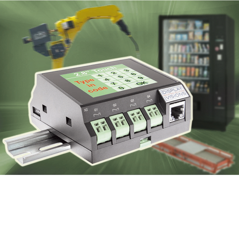 Display vision slim PLC control