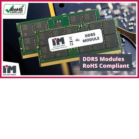 Intelligent memory DDR5 modules RO Hs compliant
