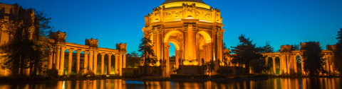 Application banner stage architectural